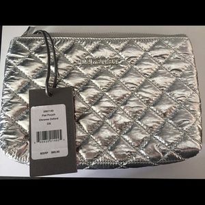 NWT MZW Chrome Flat Savoy